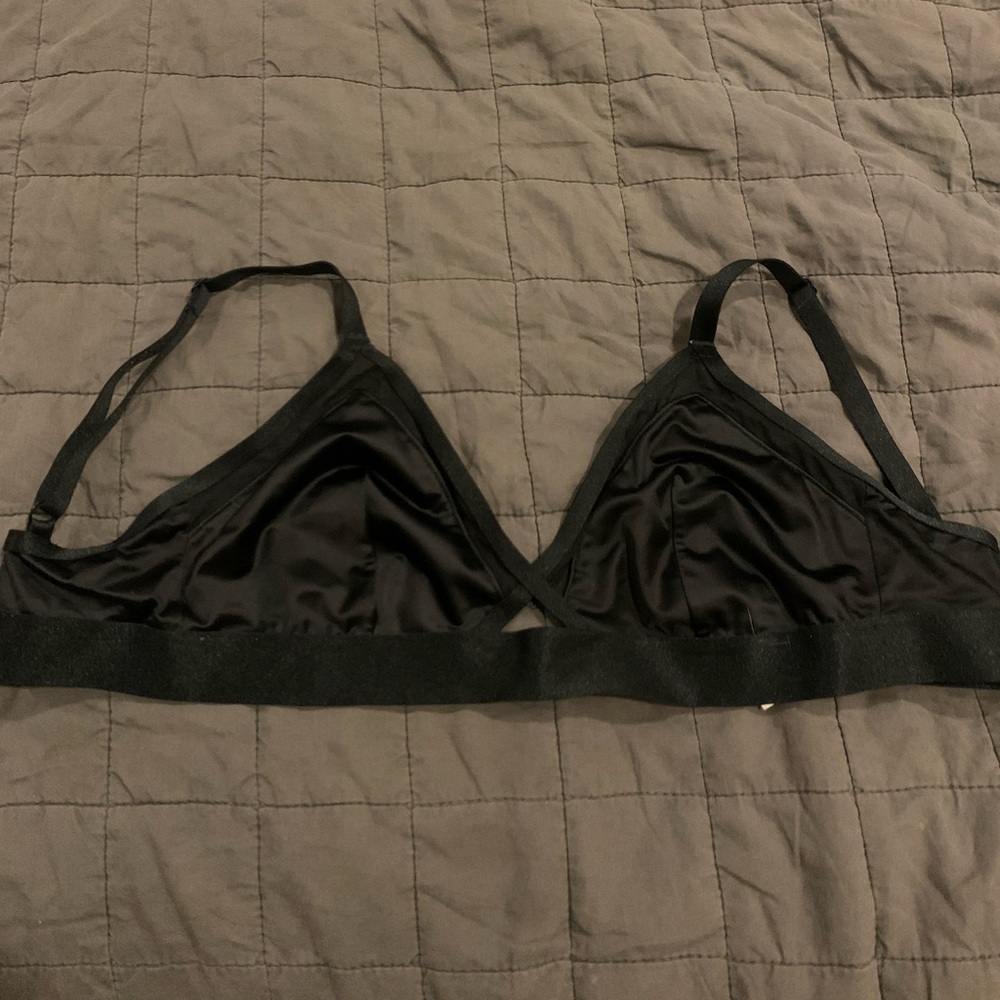 Auden unlined bralette in black